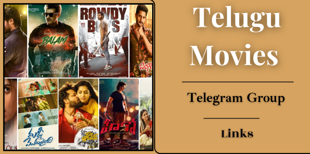 Telugu Movies Telegram Group Links [Latest Update]