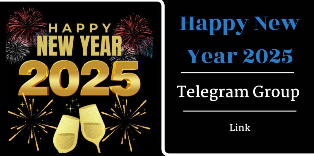 Happy New Year Telegram Group Links 2025